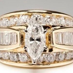 Engagement Ring A7 Bridal Ring